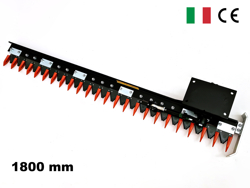 trituradora de brazo para tractor con cabezal de corte mod airone 180 tr