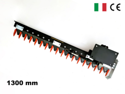 trituradora de brazo para tractor con cabezal de corte mod airone 130 tr