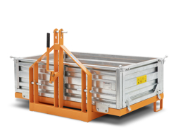 caja de transporte basculante para tractor modelo t 1400