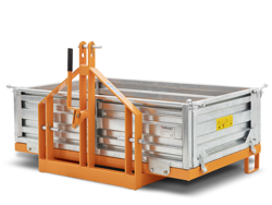caja de transporte 200cm para tierra piedras arena etc mod t 2000