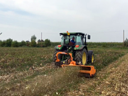 desbrozadora de brazo lateral alce 180 con martillos