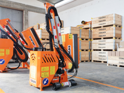 trituradora de brazo para tractor con cabezal de corte mod airone 80