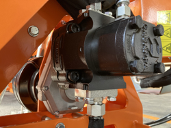 trituradora de brazo para tractor con cabezal de corte mod airone 130 tr