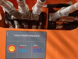 trituradora de brazo para tractor con cabezal de corte mod airone 160 tr