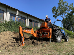 mini excavadora universal para tractores compactos drs 2000t