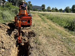 mini excavadora universal para tractores compactos drs 2000t