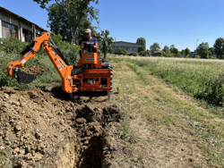mini excavadora universal para tractores compactos drs 2000t