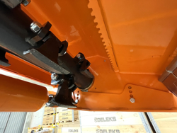 trituradora de martillos para tractor frutero mod jaguar 150