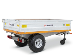 remolque agricola basculante hacia tres lados modelo rm 14 t3