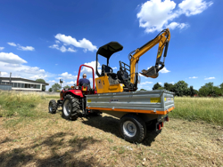 remolque agricola basculante hacia tres lados modelo rm 14 t3