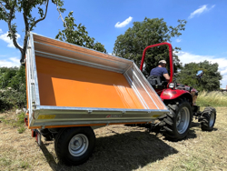 remolque agricola basculante hacia tres lados modelo rm 14 t3