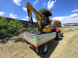 remolque agricola basculante hacia tres lados modelo rm 14 t3