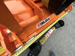 enterrador de piedras dfu 100 para tractor pequeño