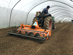 enterrador de piedras dfu 100 para tractor pequeño