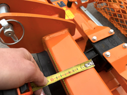 enterrador de piedras dfu 120 desplazable para tractor