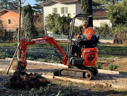 mini excavadora 1 ton m100