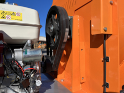 trituradora de ramas dk 900 honda con motor independiente