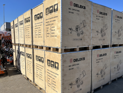 trituradora de ramas dk 900 honda con motor independiente