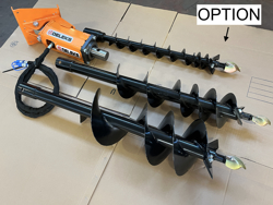 ahoyadora hidráulica para miniexcavadoras zhd