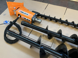 ahoyadora hidráulica para miniexcavadoras zhd