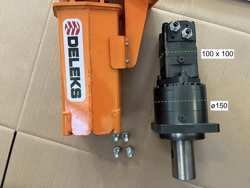 ahoyadora hidráulica para miniexcavadoras zhd