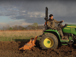 rotovator desplazable para tractor 150cm anchura de trabajo mod dfm 150