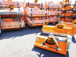 desbrozadora de martillos para pequeno tractor modelo ape 100