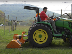desbrozadora de martillos lince sp120 para pequeno tractor
