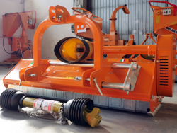 desbrozadora de martillos lince sp120 para pequeno tractor
