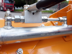 trituradora de martillos con brazo volpe 100 para pequeno tractor