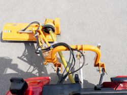 desbrozadora de brazo polivalente ligera para tractor mod volpe 140