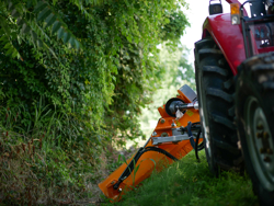 desbrozadora de brazo ligera de martillos para tractor modelo volpe 165