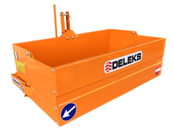 pala mecanica 120cm con attacco universale modelo bucket 140 l