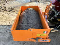 pala mecanica 140cm con attacco universale modelo bucket 140