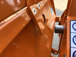 pala mecanica 140cm con attacco universale modelo bucket 140