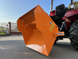 pala mecanica 120cm con attacco universale modelo bucket 120 h l