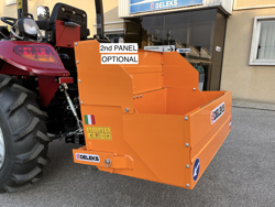 pala mecanica 120cm con attacco universale modelo bucket 120 h l