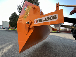 pala mecanica 120cm con attacco universale modelo bucket 120 h l