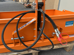 pala mecanica 120cm con attacco universale modelo bucket 120 h l