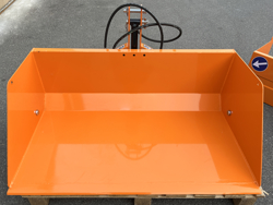 pala mecanica 120cm con attacco universale modelo bucket 120 h l