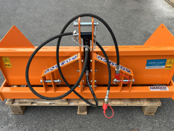 pala mecanica 120cm con attacco universale modelo bucket 120 h l