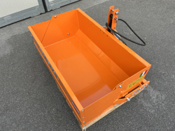 pala mecanica 120cm con attacco universale modelo bucket 120 h l