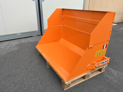 pala mecanica 120cm con attacco universale modelo bucket 120 h l