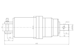 ahoyadora hidráulica para miniexcavadoras zhd245