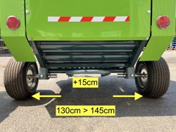 minirotoempacadora para tractor 850