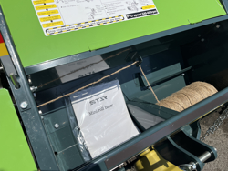 minirotoempacadora para tractor 850