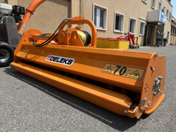 desbrozadora de martillos con desplazamiento hidráulico leopard 180 sph