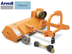 desbrozadora de martillos lince 120 lateral para tractor tipo kubota iseki yanmar