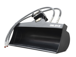 cazo orientable limpieza escarpadas para miniexcavadora m180 1000