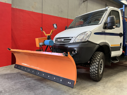 pala quitanieves frontal para furgones ln 250 j